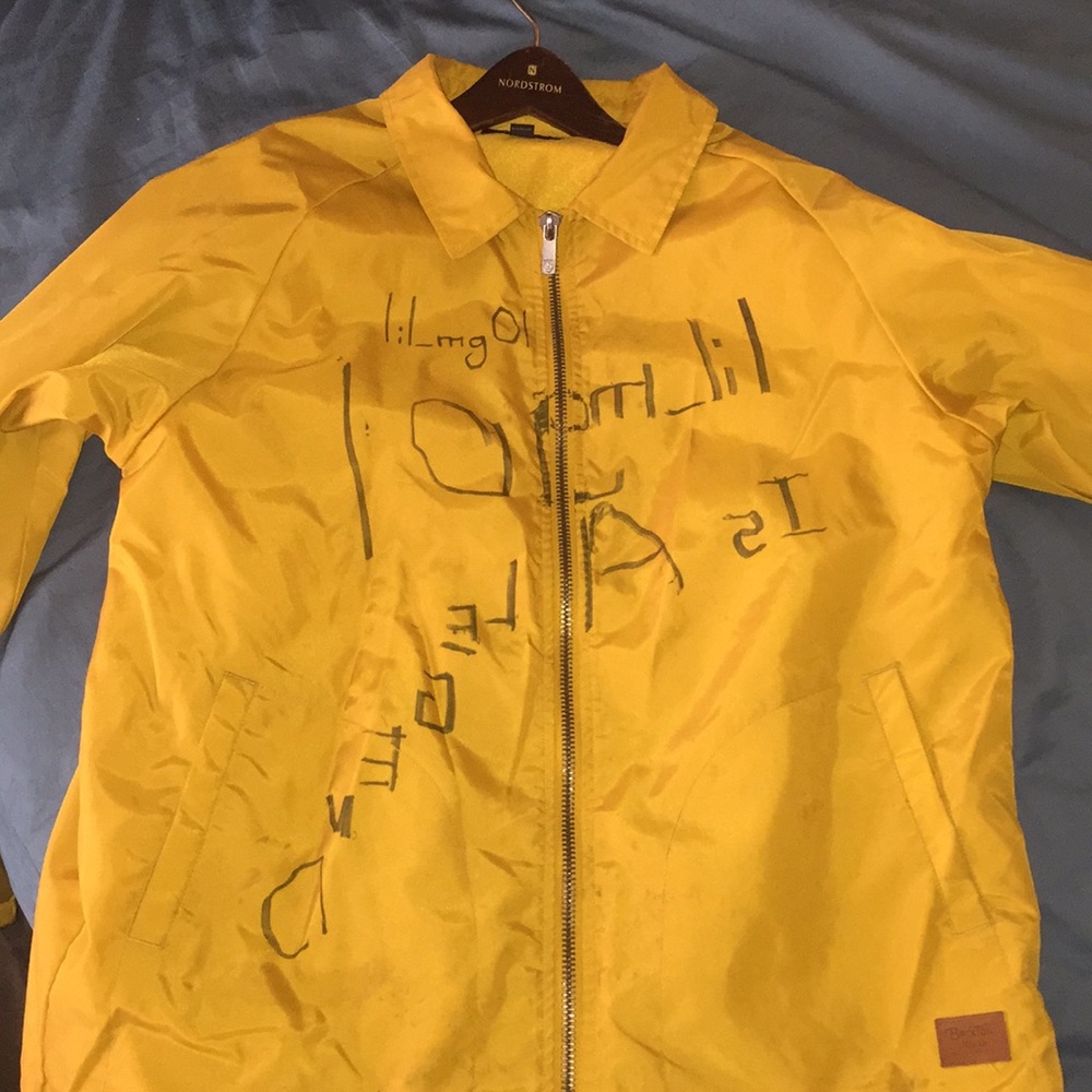 lil_mg01 custom jacket originally Brixton jacket